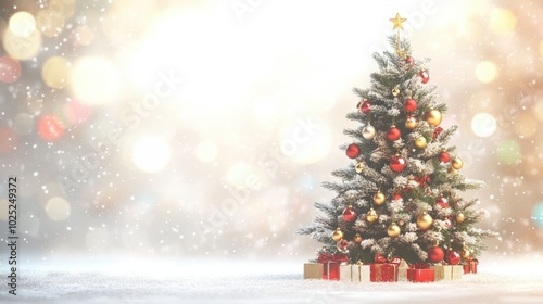 The Christmas Tree with Gifts