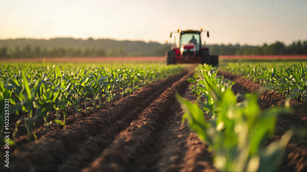 Combine harvest in the field for large scale agriculture. Tractor working in the field, planting. Agriculture soil ploughing. Agrotechnics ploughshare, farming. Combine harvest in the field for large scale agriculture. Tractor working in the field, planting. Agriculture soil ploughing. Agrotechnics ploughshare, farming.