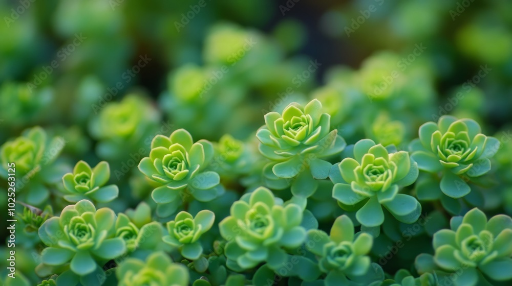 Succulent Sedum Clavatum generative ai Succulent Sedum Clavatum generative ai