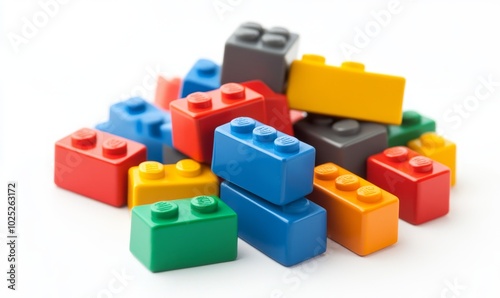 Colored Block toy pieces