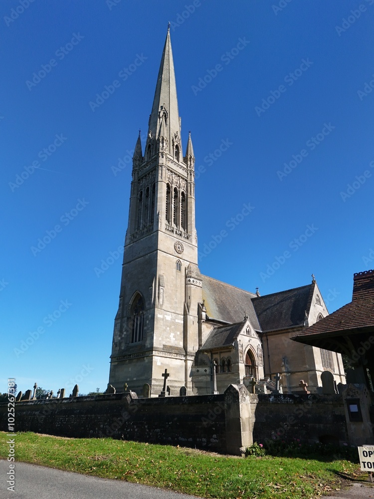 Fototapeta premium St Mary's Anglican church in South Dalton, England