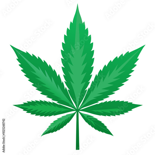 cannabis leaf