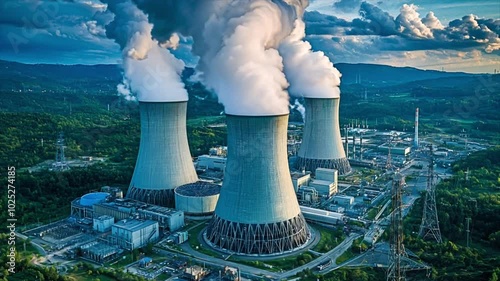 nuclear energy power plant facility Generative AI