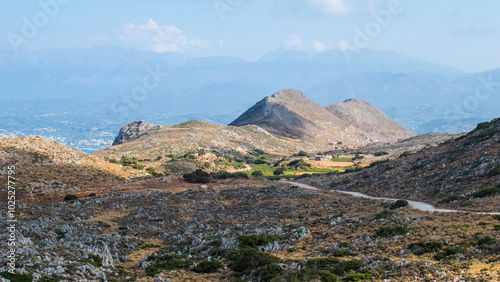 Landscape in the mountains photo