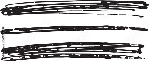Abstract Lines in Black and White