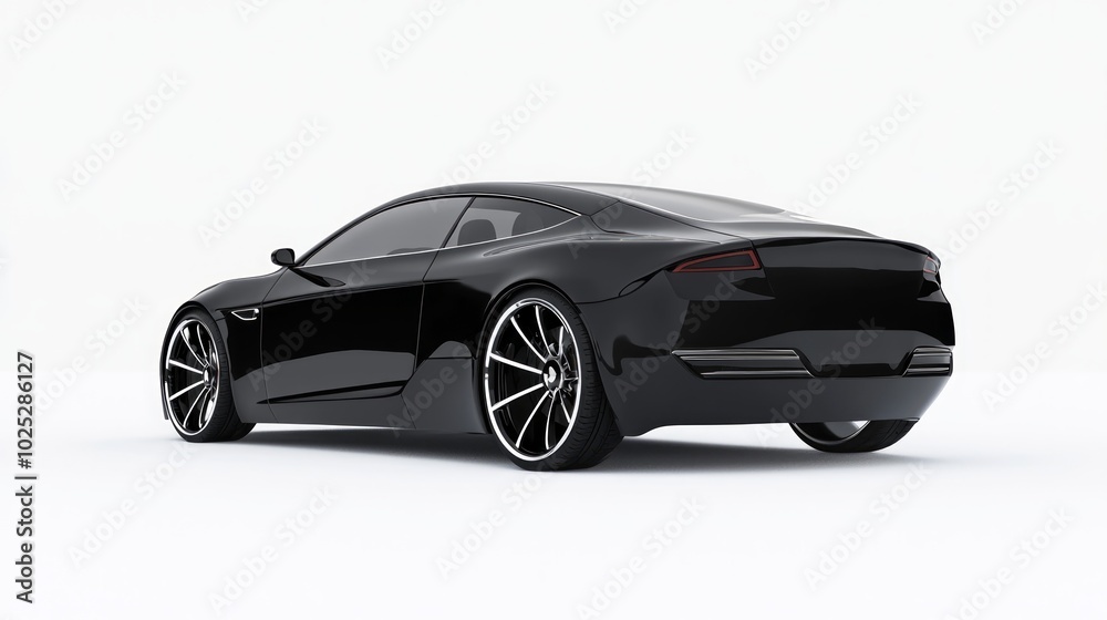 Futuristic EV Concept Car Design - Stylish Luxury Electric Coupe with Ultra-Detailed 3D Render Illustration Futuristic EV Concept Car Design - Stylish Luxury Electric Coupe with Ultra-Detailed 3D Render Illustration
