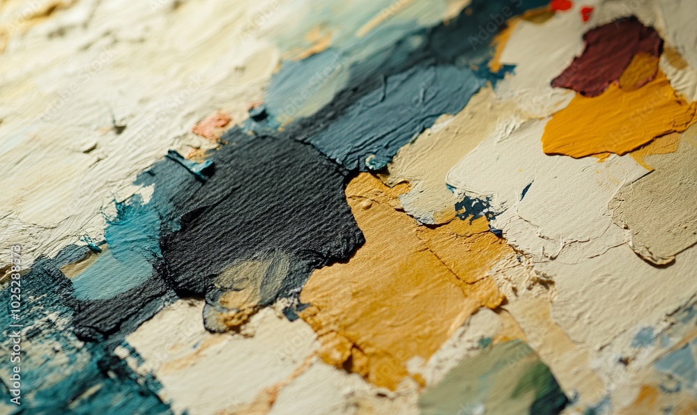 Earthy brush strokes on handmade paper create a vibrant, textured artwork highlighting organic tones and subtle variations in color Earthy brush strokes on handmade paper create a vibrant, textured artwork highlighting organic tones and subtle variations in color