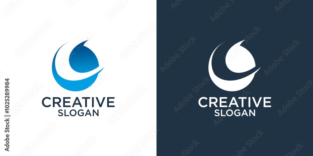 collection of letter c abstract monogram logo design vector collection of letter c abstract monogram logo design vector