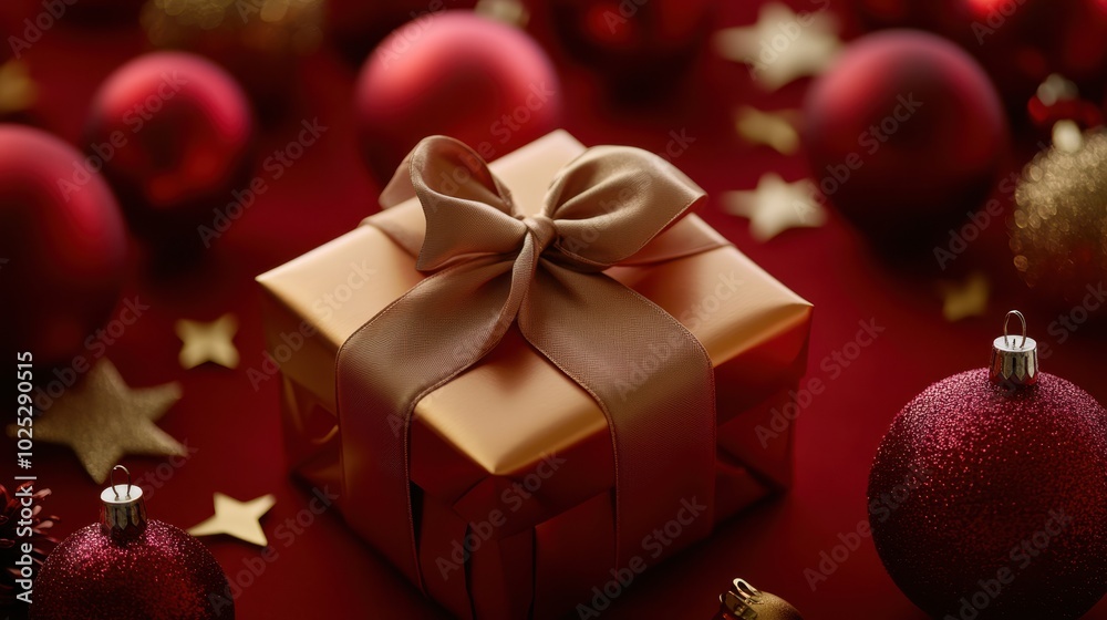 The Gift with Elegant Bow The Gift with Elegant Bow
