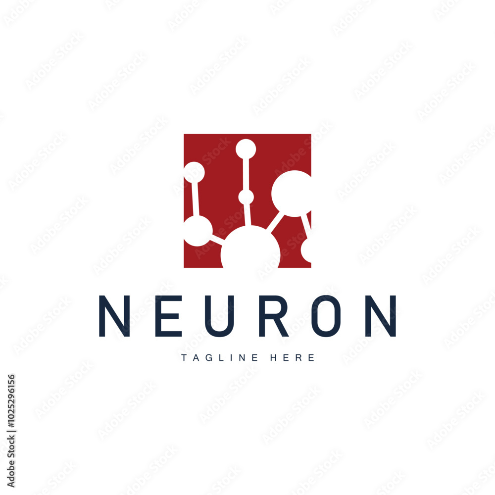 Neuron Logo Design Health Illustration DNA Molecule Nerve Cell Abstract Simple Illustration Neuron Logo Design Health Illustration DNA Molecule Nerve Cell Abstract Simple Illustration
