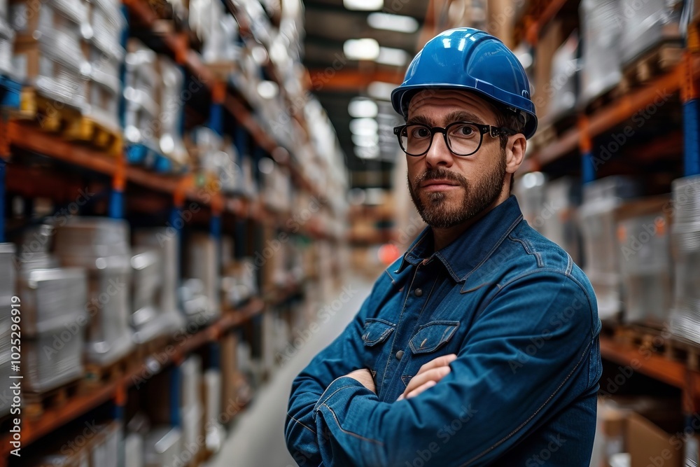 Title: Resilient Warehouse Worker Overcomes Challenges in Fast-Paced Environment Title: Resilient Warehouse Worker Overcomes Challenges in Fast-Paced Environment