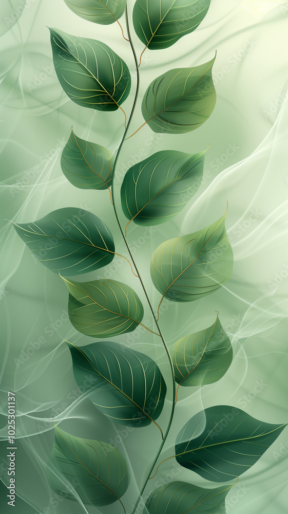 green leaves background green leaves background