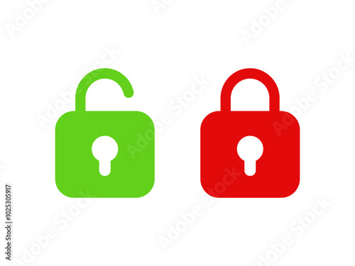 Free Download Padlock, lock or locked icon for social media, mobile application, password, UI template. website - GFXLoad