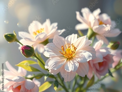 spring flowers closeup