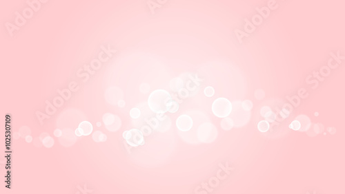 Delicate pink bokeh abstract background.