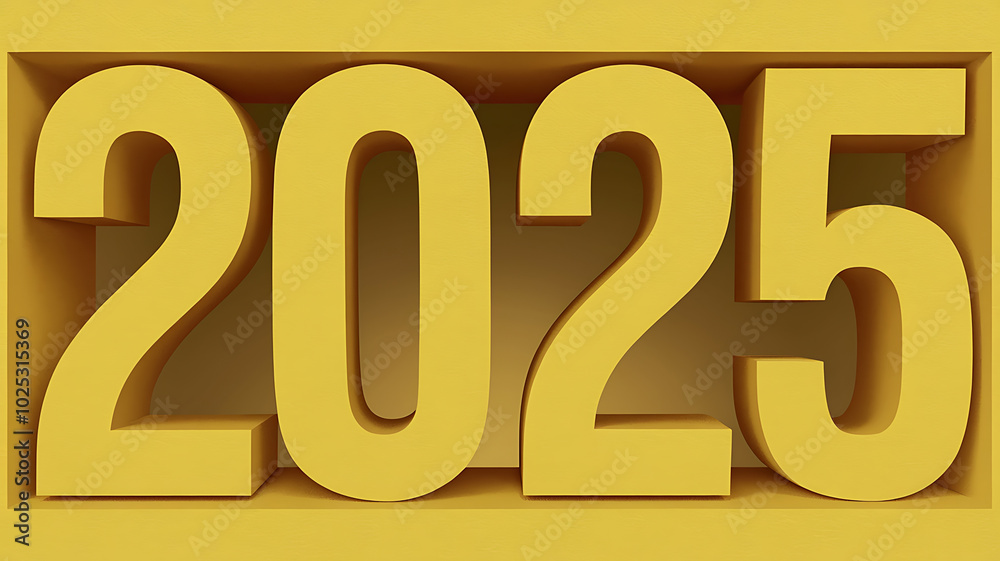 Bold Yellow 2025 New Year Calendar Design
Bold Yellow 2025 New Year Calendar Design