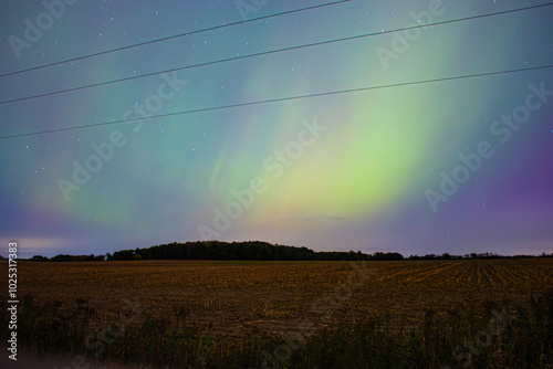 Aurora Borealis in Rural Michigan
October 11, 2024