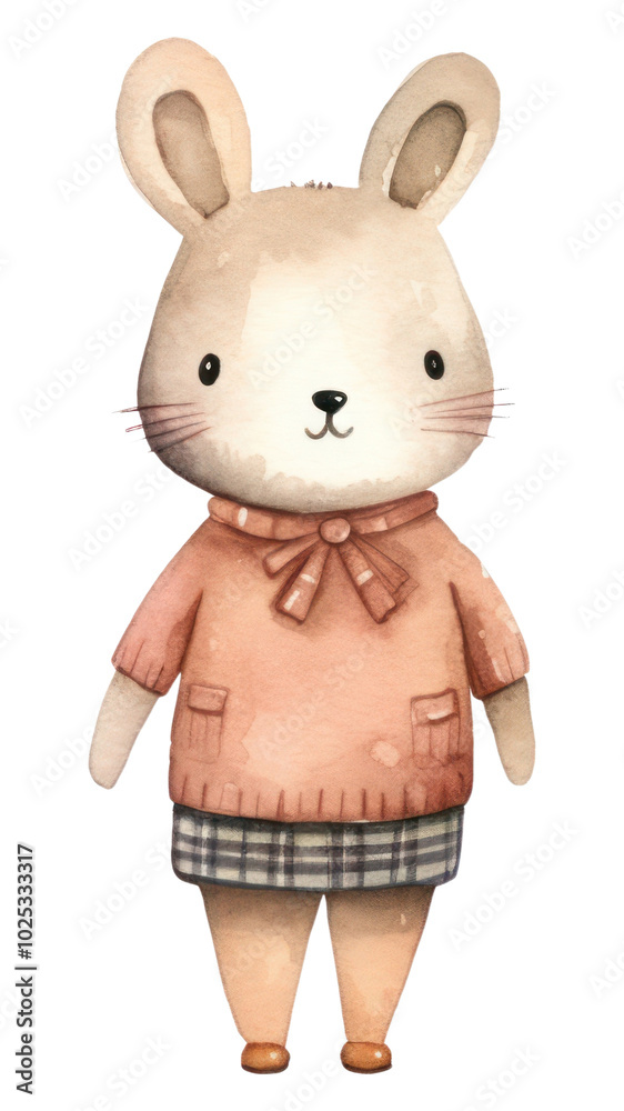 Obraz premium PNG Mammal animal toy representation.