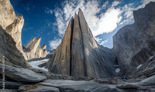 Lotus Flower Tower in the Cirque of the Unclimbables photo