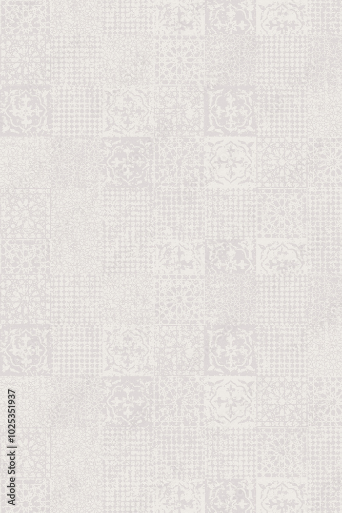 Modern Scandinav Rug Pattern Design Print Modern Scandinav Rug Pattern Design Print