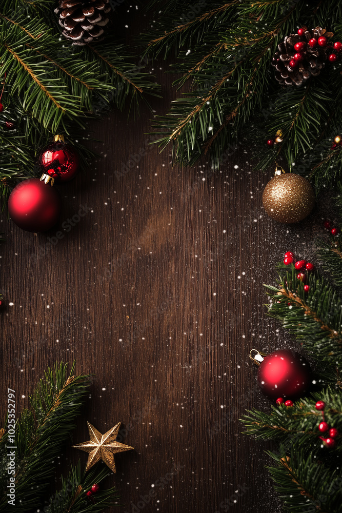 Christmas background with Copy Space Christmas background with Copy Space