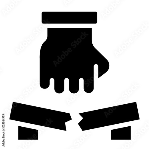 Board used in martial arts for breaking techniques and strength training.
