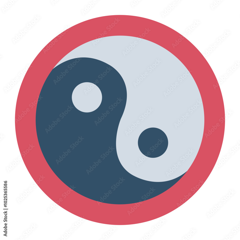 Ying Yang symbol representing balance and harmony. Ying Yang symbol representing balance and harmony.