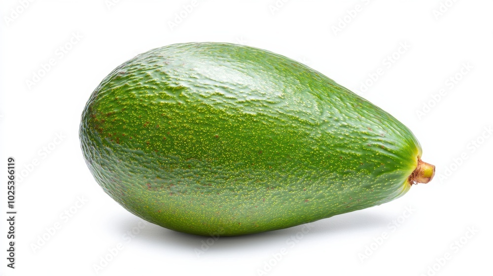 Fresh Avocado on White Background for Healthy Eating Fresh Avocado on White Background for Healthy Eating