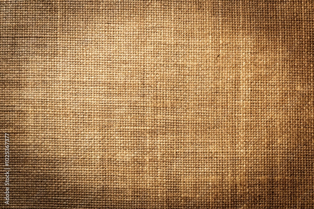 Brown linen texture with medium shot for background and shadow Brown linen texture with medium shot for background and shadow
