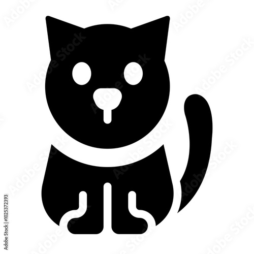 Black Egyptian cat symbolizing protection, deity Bastet, and Egyptian mythology.