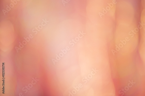 Abstract defocus light background of peach color