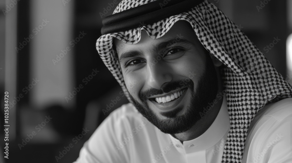 Gulf Businessman in a Suit Gulf Businessman in a Suit