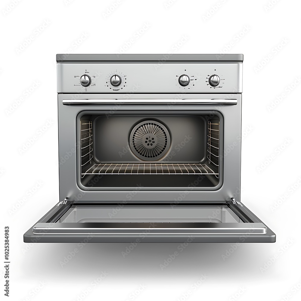 Oven isolated on white background Oven isolated on white background