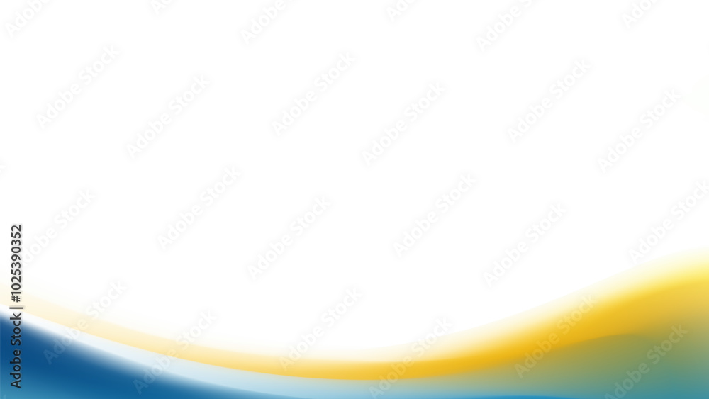 Abstract Yellow Blue Wave Gradient Background Abstract Yellow Blue Wave Gradient Background