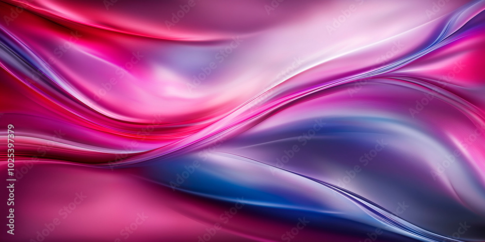 Pink and purple waves extract background