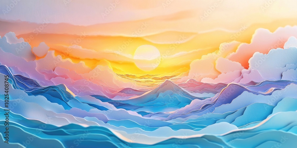 Stunning depiction of sunlight glimmering on water's surface, Glistening sunlight on water surface Stunning depiction of sunlight glimmering on water's surface, Glistening sunlight on water surface