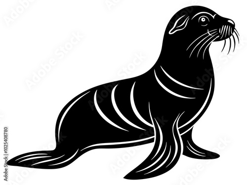 sea lion on the beach