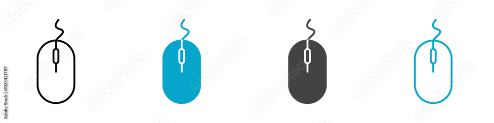 mouse icon Logo set for web mouse icon Logo set for web