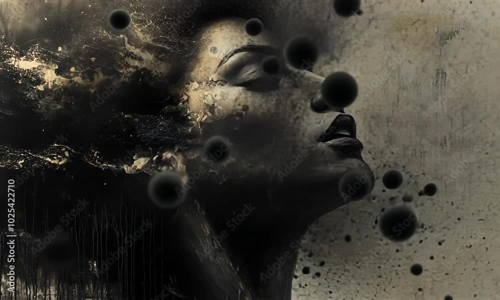 Abstract Portrait of a Woman Abstract Portrait of a Woman