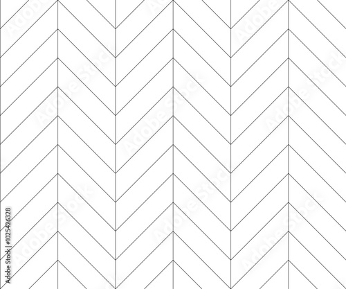 Chevron seamless pattern vector. Wooden floor hatch pattern.