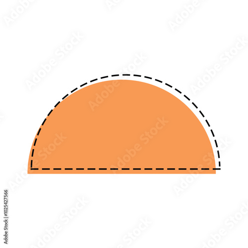 semicircle icon