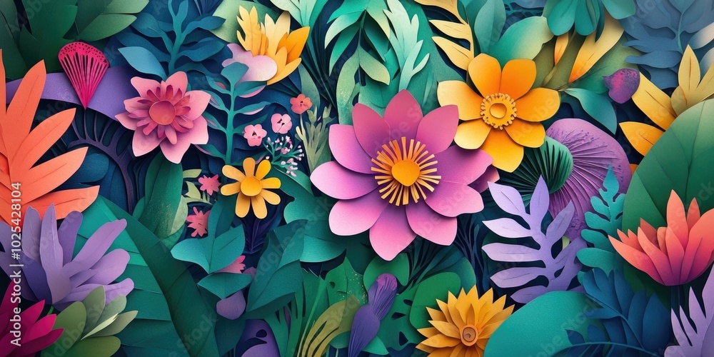 Floral Artwork by a Renowned Artist, Floral Artwork by a Celebrated Creator