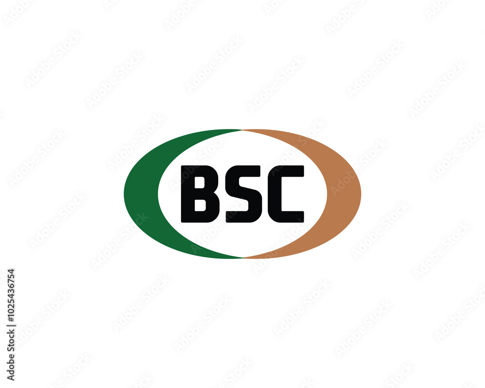 BSC logo design vector template. BSC BSC logo design vector template. BSC