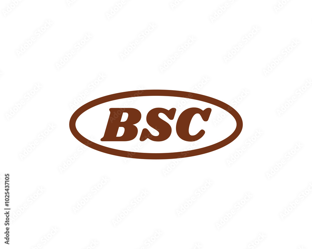 BSC logo design vector template. BSC BSC logo design vector template. BSC