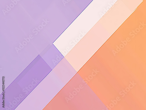 Soft Gradient Background with Two Diagonal Stripes, Contemporary and Chic