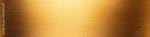Brushed Gold Metal Texture Background Banner