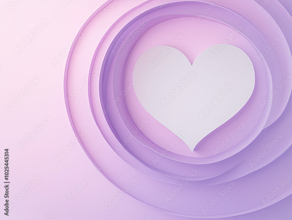Soft Gradient Background with Two Concentric Circles, Modern and Stylish Soft Gradient Background with Two Concentric Circles, Modern and Stylish