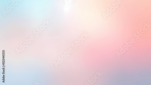 Dreamy Pastel Color Blend with Soft Gradients 