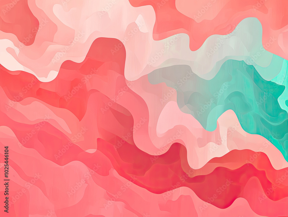 Vector Background with Coral Pink and Red Gradients, Bold and Energetic Vector Background with Coral Pink and Red Gradients, Bold and Energetic