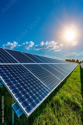 High-tech solar panels designed to follow the sun?��s movement